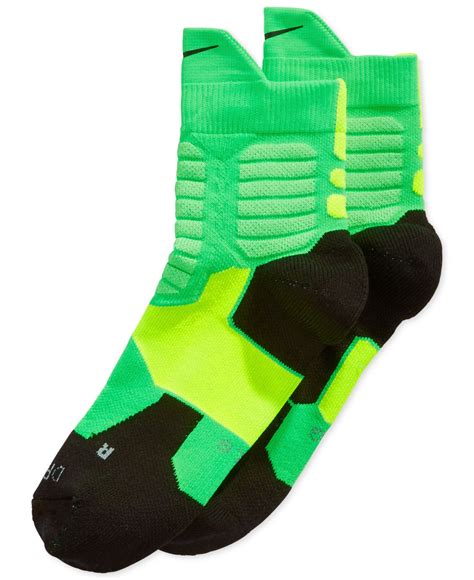 nike green socks